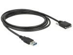 USB laidas DeLOCK 83599 USB 3.2 Gen 1 3m USB A Micro-USB B juodas