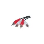 Audio kabelis ShiverPeaks BASIC-S 2x RCA - 2x RCA 2,5 m