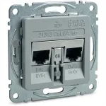 Busch-jaeger 0218/12-101 RJ45 ki&scaron;tukinis lizdas