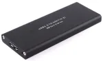 CoreParts MSUB4300 korpusas M.2 SATA diskams, juodas