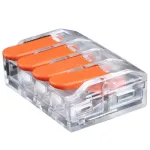 Hismart EL240463 universalus jungiamasis spaustukas 4&times;0,5&ndash;6,0 mm&sup2;, 41 A, 450 V, 20 vnt.