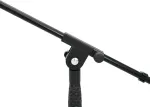 Mikrofono stovas Omnitronic MS-2A su strėle, juodas