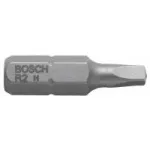Bosch Vierkant-Bit 3 kietas C 6.3, 3 vnt. kvadratinių antgalių rinkinys