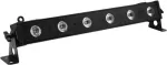 LED efektinis &scaron;viestuvas EUROLITE DMX BAR-6 &mdash; 6 &scaron;viesos diodų, kompakti&scaron;ka DMX valdoma juosta