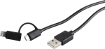USB laidas ShiverPeaks BS14-14025 USB 2.0 1 m