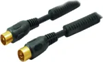 Anteninis kabelis ShiverPeaks 80202-128-GS &mdash; 100% ekranuotas, auksuotas