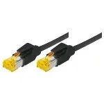 Tecline 72205S Ethernet Patch Laidas Juodas