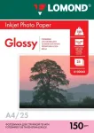 Lomond blizgus fotopopierius ra&scaron;aliniams spausdintuvams 150 g/m&sup2; A4, 25 lapai