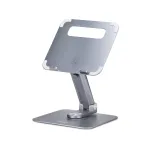 StarTech.com Teleskopinis ne&scaron;iojamojo kompiuterio stovas, 360&deg; sukamas pagrindas, reguliuojamas auk&scaron;tis ir pasvirimas, maks. 5 kg, aliuminis, ne&scaron;iojamas dizainas