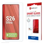 Displex Smart Glass (9H) Samsung Galaxy S26 Ultra, nedūžtantis, skaidrus, 1 vnt.