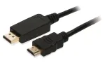 2-Power CAB0039A vaizdo kabelio adapteris 2 m DisplayPort &ndash; HDMI A tipas (standartinis) juodas