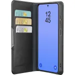 Cellularline Book Agenda dėklas Galaxy S26 Ultra knyginis su dirbtinės odos apdaila, magnetiniu užsegimu, RFID apsauga ir stovo funkcija