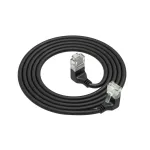 Tinklo jungiamasis kabelis ACT Cat6a U/UTP DD7902, RJ-45 &ndash; RJ-45, 2 m, juodas