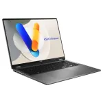 Ne&scaron;iojamas kompiuteris ASUS Vivobook 16 Flip TP3607SA-SI155W 2-in-1, Intel Core Ultra 7 256V, 16 colių WUXGA jutiklinis ekranas, 16 GB RAM, 1 TB SSD, Windows 11 Home, pilka