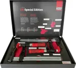 Gnybtai Bessey TGA25SET-135, 2&times; Jubiliejiniai strypiniai gnybtai, 250 mm gnybimo galia