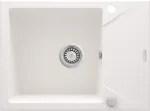 DEANTE 1-Bowl Granite Composite Sink with Drainer - Black (Nero) - 780x440 mm