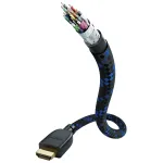 in-akustik Premium II HDMI 2.1 48G Ultra High Speed kabelis su Ethernet, 3 m, juodas