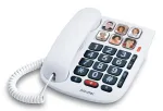 Alcatel TMAX10+ laidinis stacionarusis telefonas, baltas