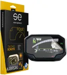 smart.engineered se motociklo ekrano apsauginė plėvelė, 2 vnt. (skaidri ir antirefleksinė), Kawasaki Ninja 650 / Ninja 1000SX / Z650 / Z900 / Z H2 (2020+), ZX-10R (2021+), Versys 650 (2022+)