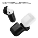 Evelatus Apple AirPods odinis apsauginis dėklas juodas
