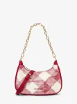 Michael Kors Moteri&scaron;kas Signature Crossbody Krep&scaron;ys 35T4G4CU6IBRI Rudas Acorn Dengtas Drobė