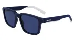 Lacoste L999S-401 vyri&scaron;ki akiniai nuo saulės &ndash; Havanos acetato rėmelis, mėlyni polikarbonatiniai lę&scaron;iai, UV400 apsauga