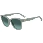 MOSCHINO LOVE Moteri&scaron;ki Akiniai nuo Saulės MOL089-S-1ED &ndash; Juodas Rėmas, Pilki Lę&scaron;iai, 55/18/140 mm
