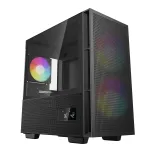 DeepCool CH360 DIGITAL R-CH360-BKAPE3D-G-1 Micro Tower PC korpusas, micro ATX/Mini-ITX, grūdintas stiklas, juodas