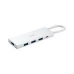 USB Hub Xiaomi XMDS05YM 5-in-1 Type-C USB 3.2 Gen 1 Baltas