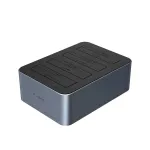 ORICO 6646C3-C 4-jų lizdų doko stotelė 2.5/3.5 SATA HDD/SSD su neprisijungus klonavimo funkcija - Pilka