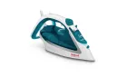 Tefal EasyGliss Plus FV5718 sausas ir garinis lygintuvas su Durilium padu 2400 W Turkio, Baltas