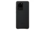Samsung Galaxy S20 Ultra Leather Cover Case Black