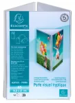 Exacompta A5 vertikalus trikampis informacinis stovelis, trijų pusių, 1 vnt. (85558D)