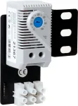 GETFORT GF-T Rack Fan Thermostat, 230V AC, 0-60&deg;C, DIN Rail, RAL 7035