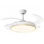 Extralink Phantom Wing 42 Smart WiFi lubinis ventiliatorius &ndash; baltas, 107 cm, valdymas per programėlę