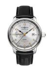 Zeppelin Mediterranee 96681 automatinis vyri&scaron;kas laikrodis, 40 mm, mėlynas ciferblatas, mėlynas odinis dirželis