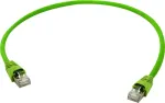 Teleg&auml;rtner Cat.7 S/FTP tinklo kabelis, 1,0 m, žalias, 500 MHz, RJ45, 10 Gbps L00000A0149