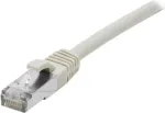 EXERTIS CONNECT Cat 6A S/FTP tinklo kabelis, 3 m, pilkas, LSZH, plonas įtempimo mažinimas, 10 Gbps 858407