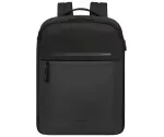 Samsonite Moderny 17,3 colio ne&scaron;tuvų tipo kuprinė ne&scaron;iojamam kompiuteriui, juoda 158035-1041