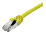 EXERTIS CONNECT Cat 6A S/FTP komutacinis kabelis, 2 m, geltonas, 858422