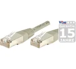 EXERTIS CONNECT CAT.6a F/UTP komutacinis kabelis, 25 m, pilkas, 10 Gbps 859512