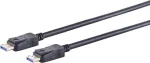 S CONN MAXIMUM CONNECTIVITY DisplayPort 2.0 kabelis, 8K, UHBR10, 1,0 m 10-81025