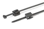 HellermannTyton T50ROSEC5B-PA66HS/PA66HIRHS-BK kabelio rai&scaron;tis su eglės fiksatoriumi, 200 x 4,6 mm, juodas, 500 vnt. 150-40581