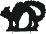 EUROPALMS Silhouette Cat, 63 cm LED dekoracija 83505003