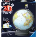 Ravensburger 3D dėlionės gaublys su ap&scaron;vietimu