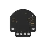JUNG HOME BTJ1B2U 1 kanalo mini užuolaidų pavaros aktuatorius su 2 dvejetainiais įėjimais, Bluetooth Mesh