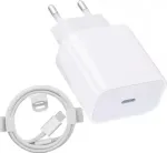 CYOO 20W USB-C sieninis įkroviklis su USB-C į Lightning kabeliu (CY123221)