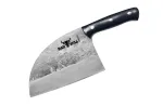 SAMURA Mad Bull virėjo peilis 180 mm, juodas G10