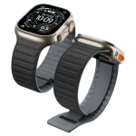 Spigen Athlex Air M laikrodžio apyrankė Apple Watch 44/45/46/49mm - juoda/pilka