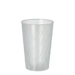 PAPSTAR Dažniausiai naudojama stiklinė 0,25 L, permatoma, 40 vnt., skersmuo 70 mm, auk&scaron;tis 105 mm, tinka plauti indaplovėje (89820)